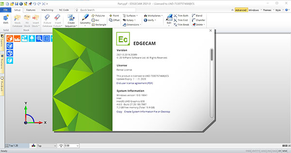 Vero Edgecam 2021
